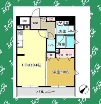 間取図 La　casa　alba　due