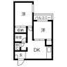 名古屋市営地下鉄東山線/新栄町駅 徒歩6分 4階 築37年 2DKの間取り