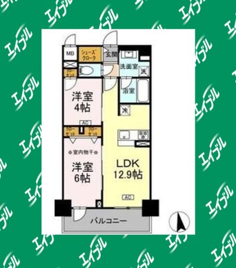 間取図 CEDAR　NORITAKE