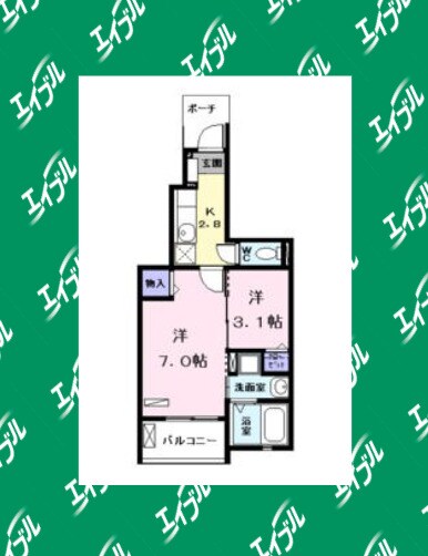 間取り図 Casa　Viola