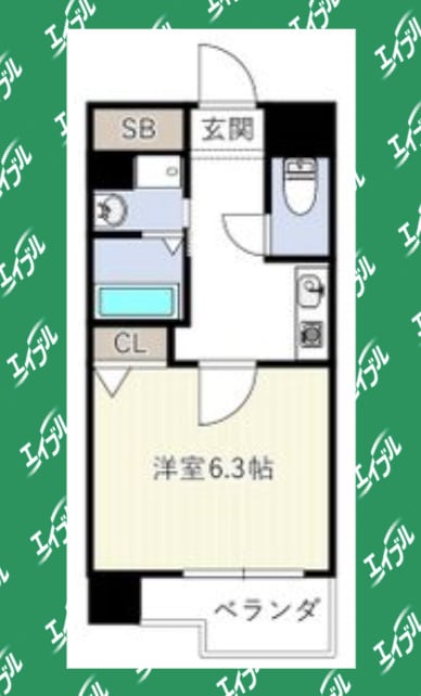 間取り図 フローライト上前津