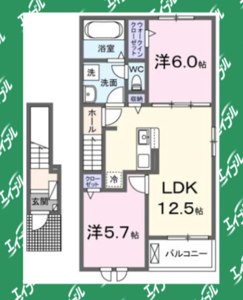 間取図 カサプーラ