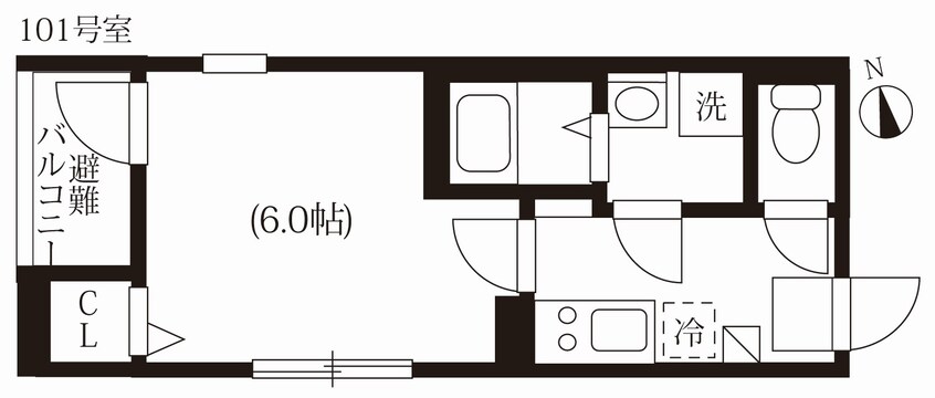 間取図 ハーモニーテラス大久手町