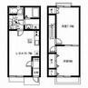 関西本線（東海）/春田駅 徒歩24分 1階 築22年 2LDKの間取り