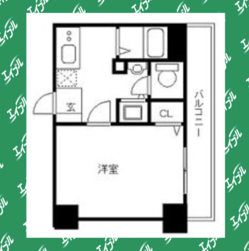 間取図 プレミアムコート名古屋金山インテルノ
