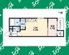 東海道本線/笠寺駅 徒歩9分 2階 築3年 1LDKの間取り