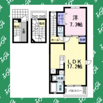 間取図 ビレッジＺＥＮ　Ⅱ