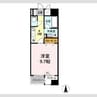 名古屋市営地下鉄名城線/久屋大通駅 徒歩10分 9階 築19年 1Kの間取り