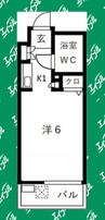 名古屋市営地下鉄鶴舞線/御器所駅 徒歩5分 2階 築38年 1Rの間取り