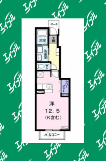 間取図 名古屋臨海高速鉄道<あおなみ線>/南荒子駅 徒歩8分 1階 築22年