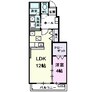 ソレイユ 1LDKの間取り
