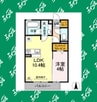 近鉄名古屋線/伏屋駅 徒歩21分 2階 築8年 1LDKの間取り