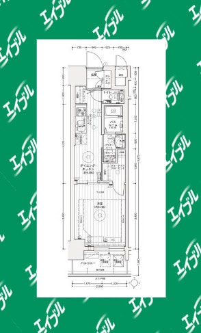 間取り図 名古屋臨海高速鉄道<あおなみ線>/ささしまライブ駅 徒歩8分 5階 1年未満
