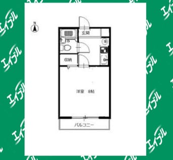 間取図 ハイツKAKIHATA