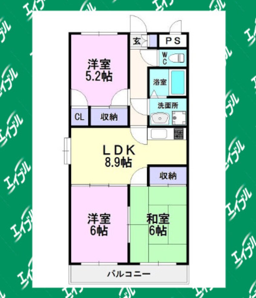 間取図 Felicity大高