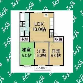 間取図 ケーエムハイツ