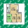 ケーエムハイツ 3LDKの間取り