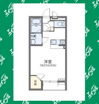 間取図 レオネクストエル