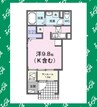 エール．Ｔ 1Rの間取り