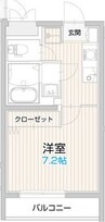 名古屋市営地下鉄名城線/平安通駅 徒歩2分 4階 築6年 1Kの間取り