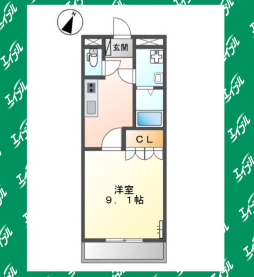 間取図 森の里MⅠ