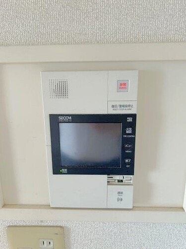 テレビモニタ付きインターホン ライオンズマンション築地口弐番館