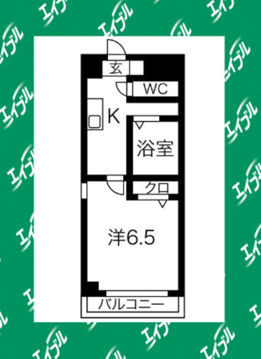 間取図 フォルトゥーナ荒畑