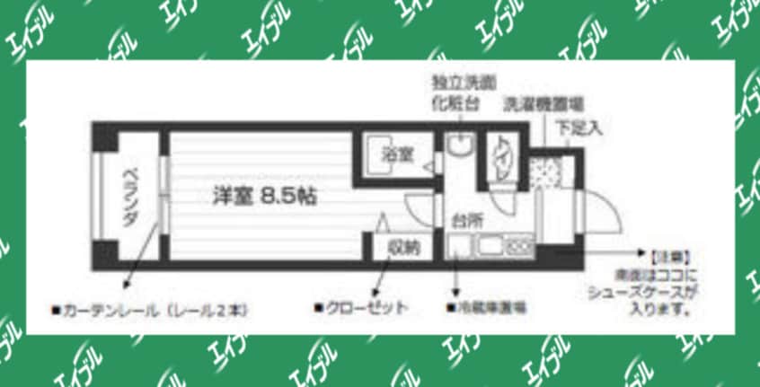 間取図 ウイステリア神宮西