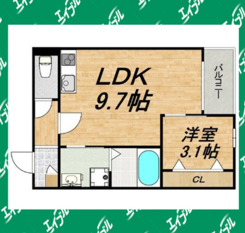 間取図 LECOCON大同