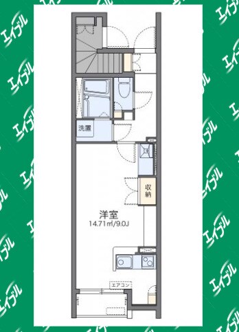 間取り図 レオネクスト前浜