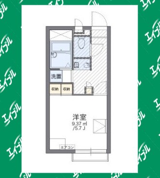 間取り図 レオパレスドミール