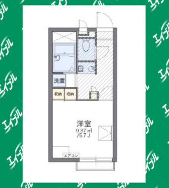 間取図 レオパレスドミール
