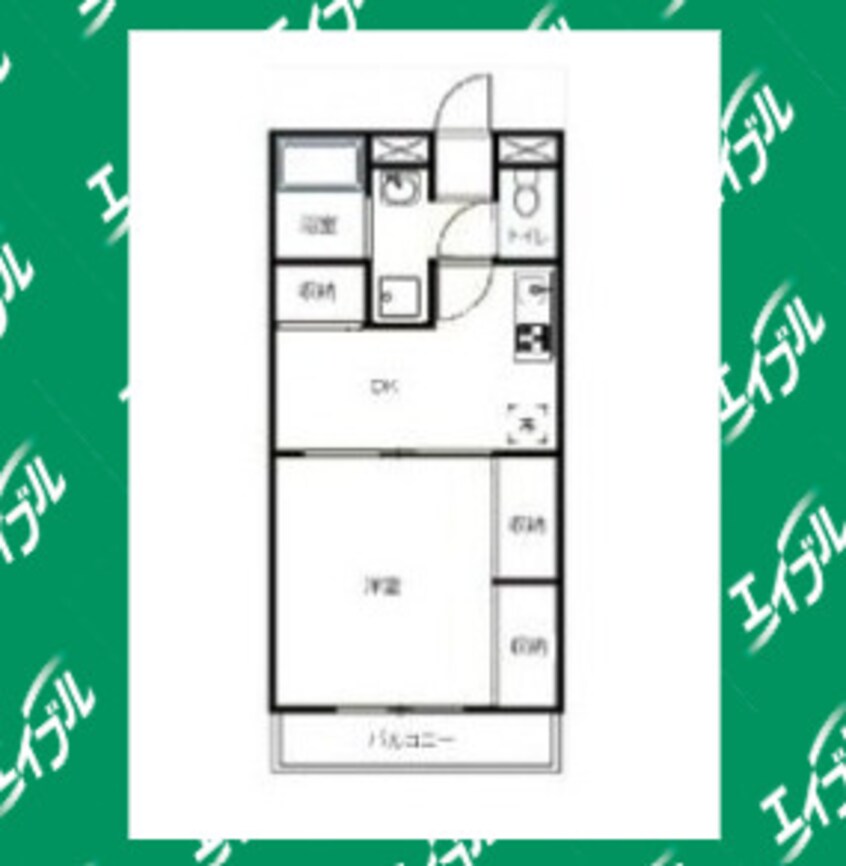 間取図 アンプルール フェール 縁 Ⅰ