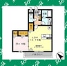 エクセレント 1LDKの間取り