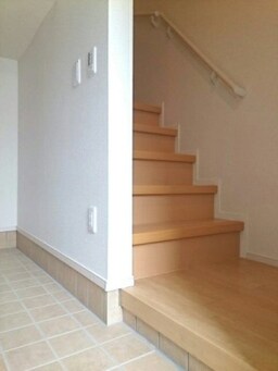 ゆったりとした玄関です