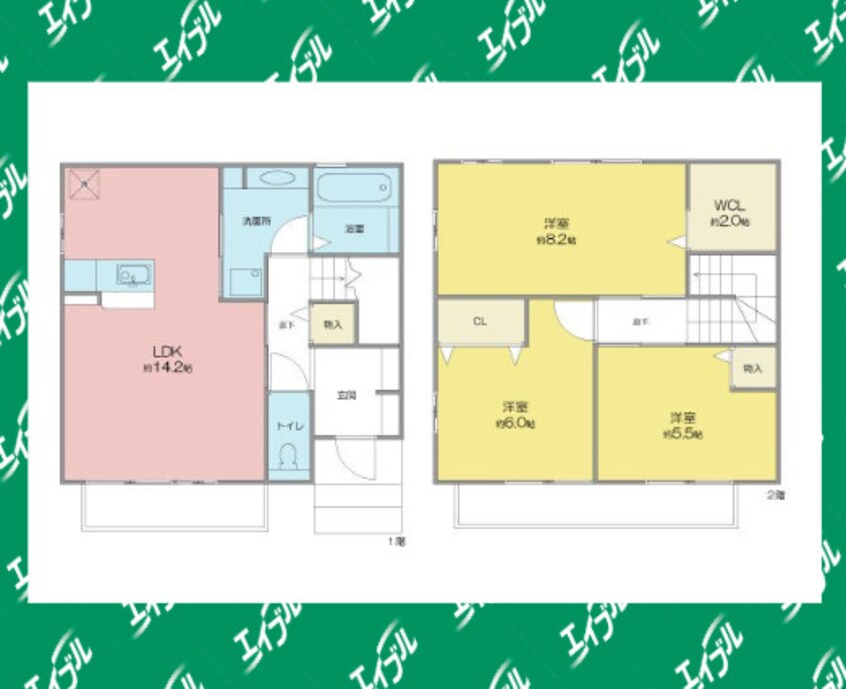 間取図 アンジュール