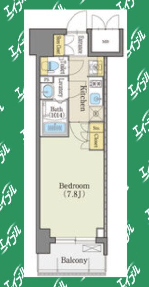 間取り図 アデグランツ上前津