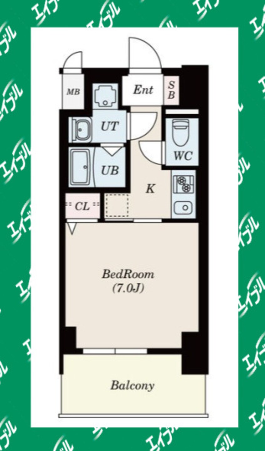 間取図 S-RESIDENCE浄心East