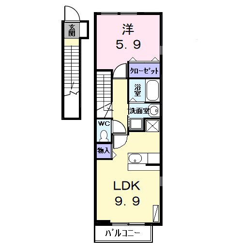 間取り図 グランデ・フィオーレ