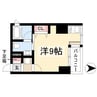 名古屋市営地下鉄名城線/新瑞橋駅 徒歩8分 2階 築19年 1Rの間取り