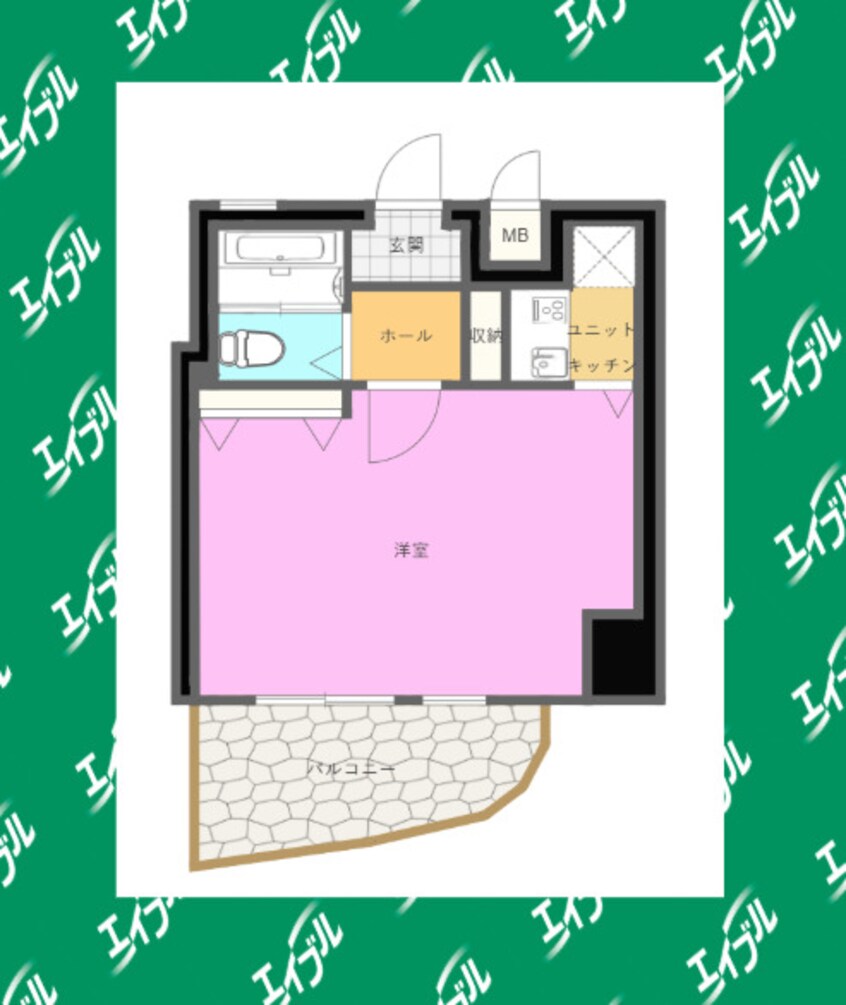 間取図 ナビシティ大須Ⅱ