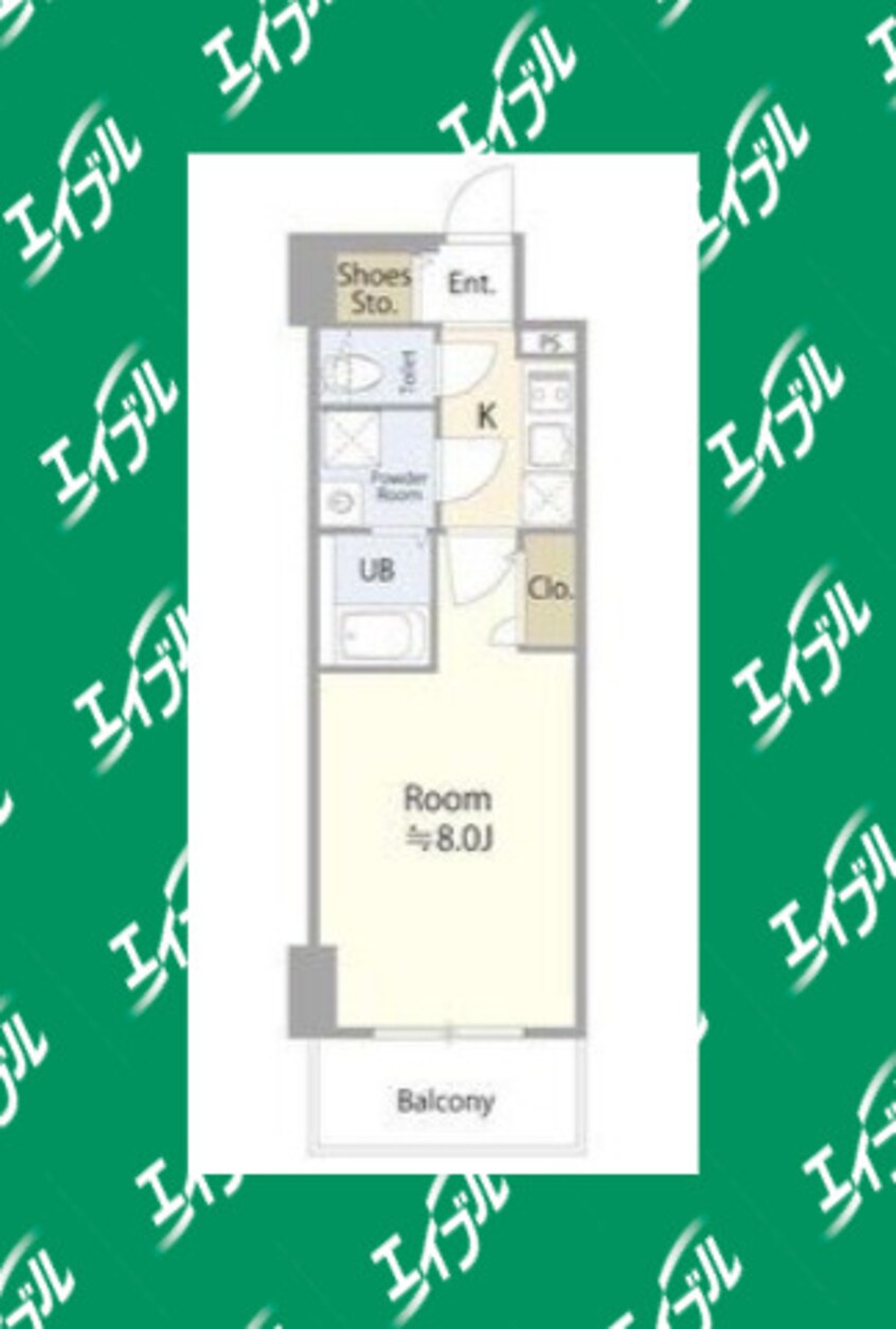 間取図 名古屋市営地下鉄桜通線/高岳駅 徒歩6分 9階 築3年