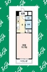 名鉄名古屋本線/栄生駅 徒歩8分 2階 築11年 1Kの間取り