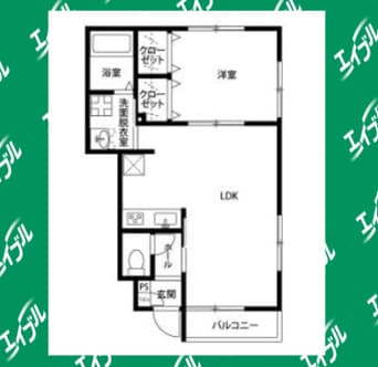 間取図 名鉄名古屋本線/富士松駅 バス12分愛教大口下車:停歩5分 1階 築16年