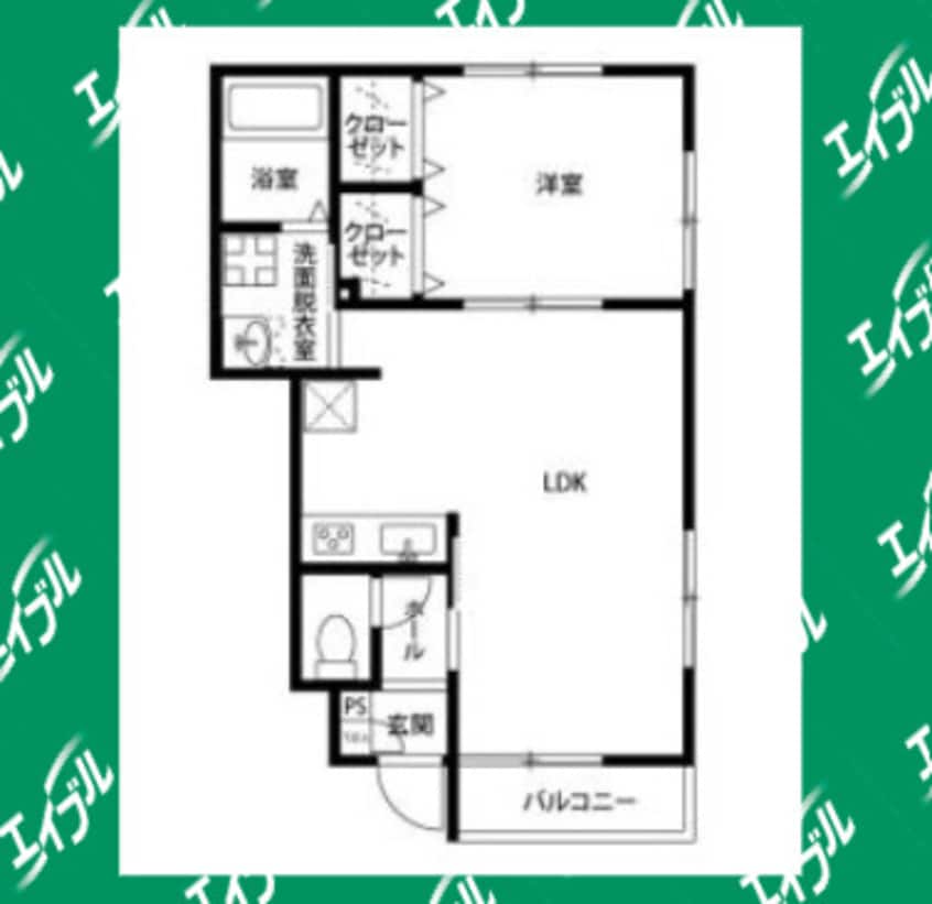間取図 名鉄名古屋本線/富士松駅 バス12分愛教大口下車:停歩5分 1階 築16年