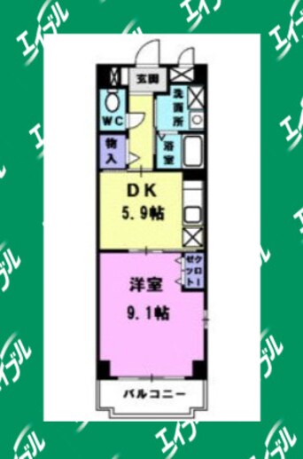 間取図 フィオーレ
