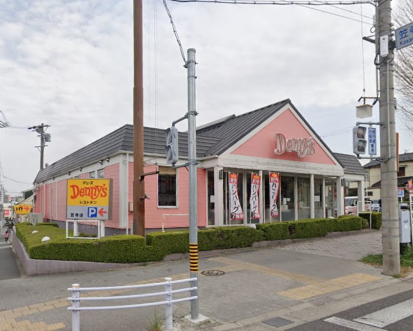 デニーズ笠寺店(その他飲食（ファミレスなど）)まで287m 名鉄名古屋本線/本笠寺駅 徒歩4分 3階 築41年