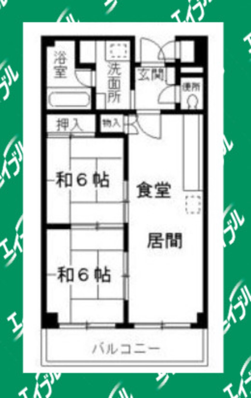 間取図 メゾン白菊