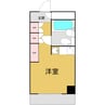 名古屋市営地下鉄名城線/東別院駅 徒歩5分 5階 築49年 1Rの間取り