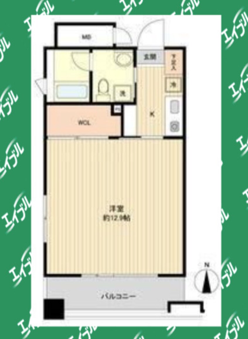 間取図 リバーフロントレジデンス